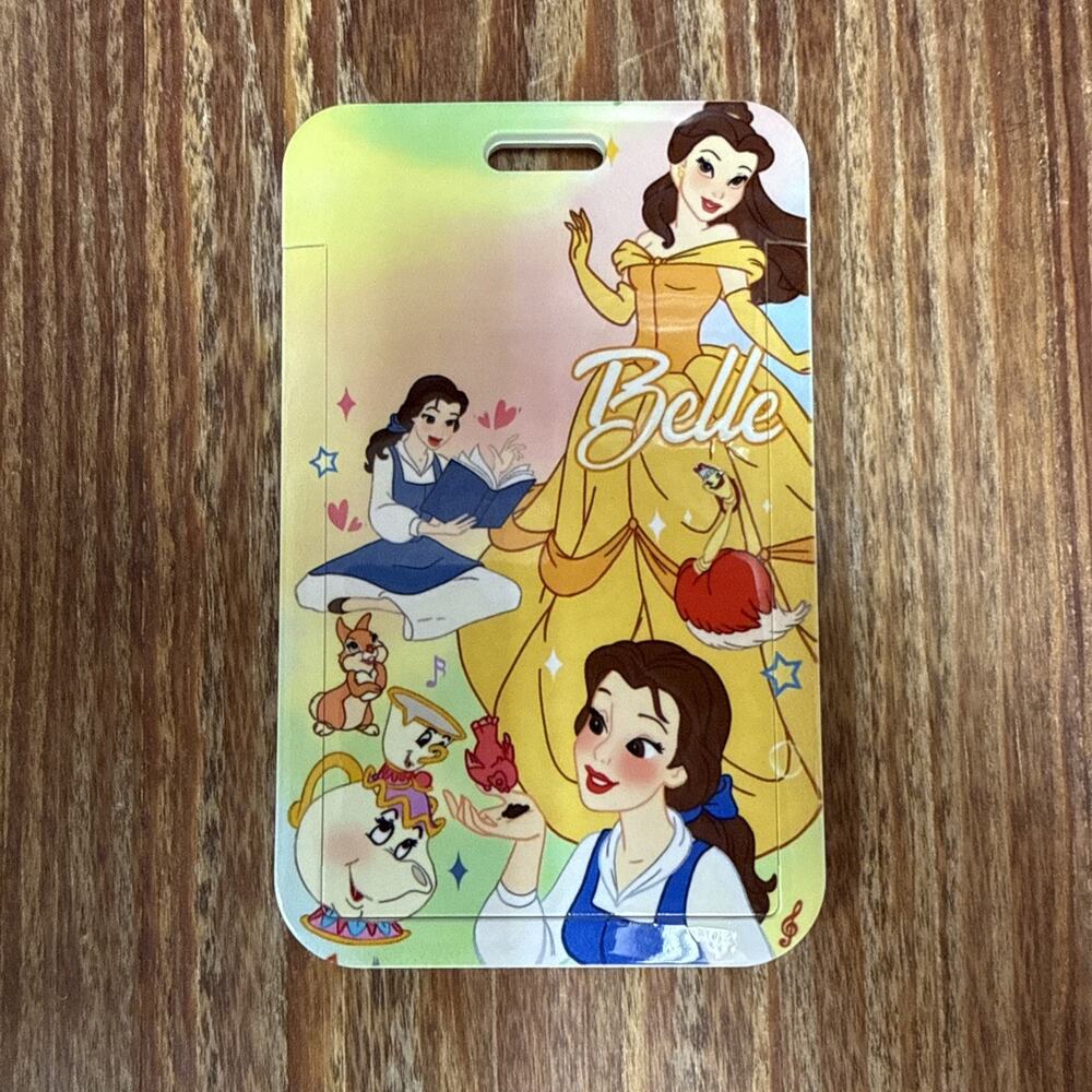 Princess Belle Badge ID Holder